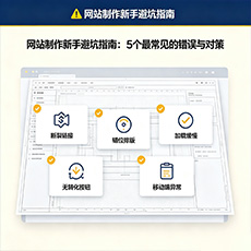 保山建站-网站制作新手避坑指南：5个最常见的错误与对策