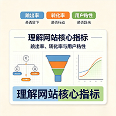 保山建站-理解网站核心指标：跳出率、转化率与用户粘性